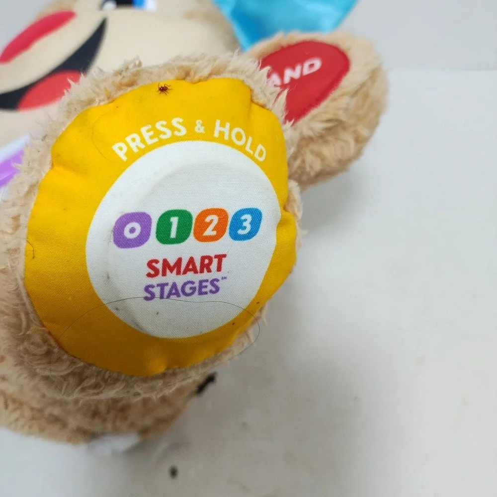 Fisher Price Laugh And Learn Love To Play Puppy Dog Plush Interactive ABC Tested